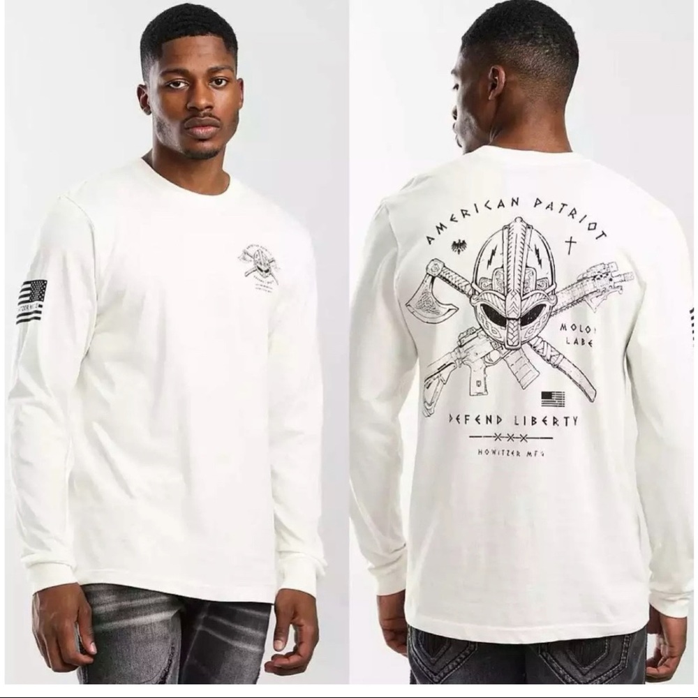 Howitzer Style Men's T-shirt Long Sleeve COIL Military Grunt S, M, L, XL, 2XL